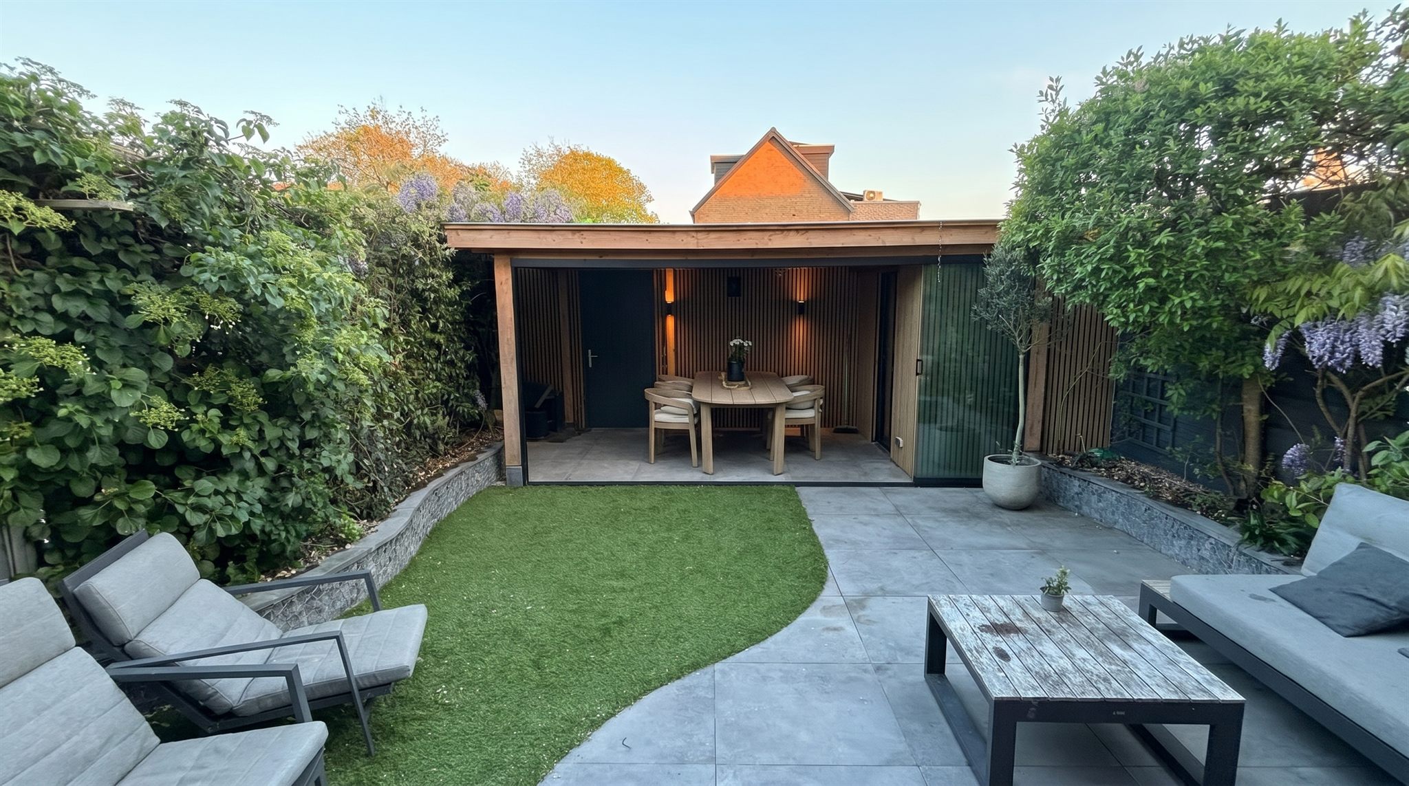 Tuin & overkapping
